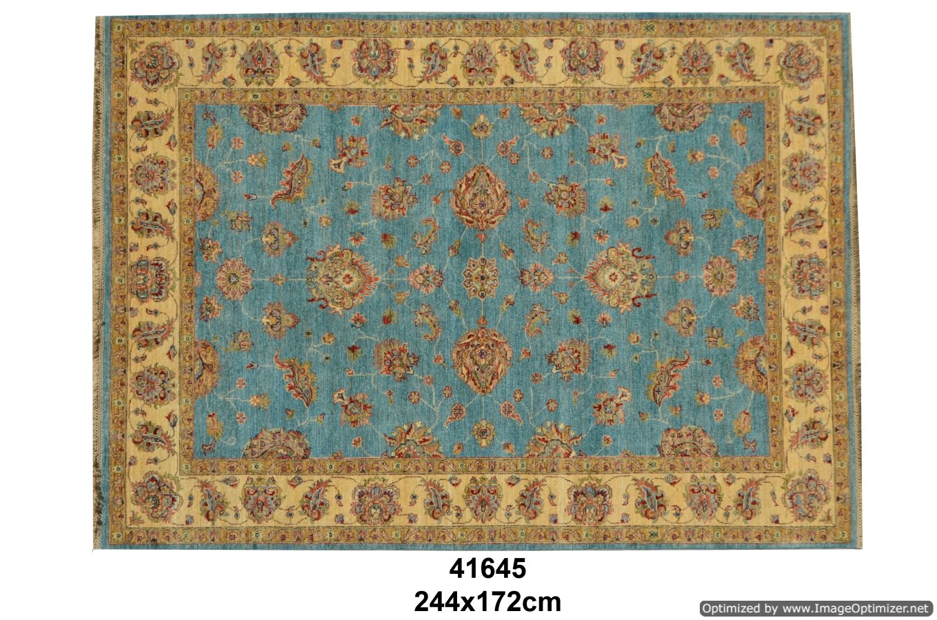 4. Ziegler carpet Blue/Cream