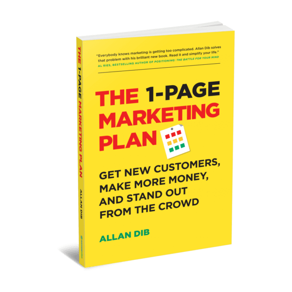 1-page Marketing Plan by Alan Dib