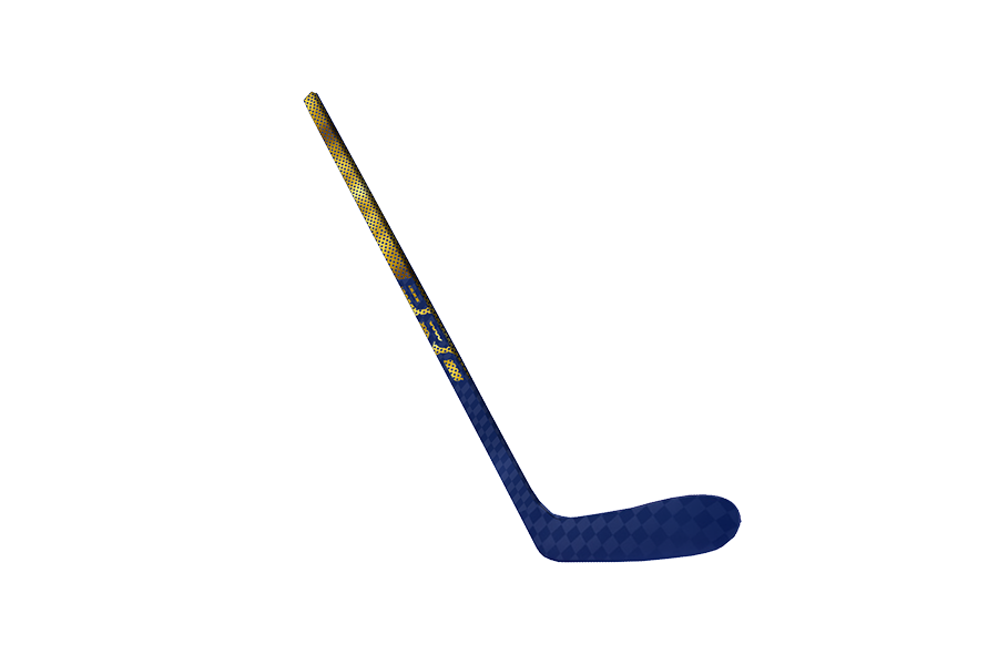 6 Knee Hockey Sticks Lefty With Goalie Stick
