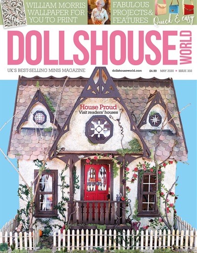 046 ISSUE DOLLS HOUSE WORLD MAGAZINE 