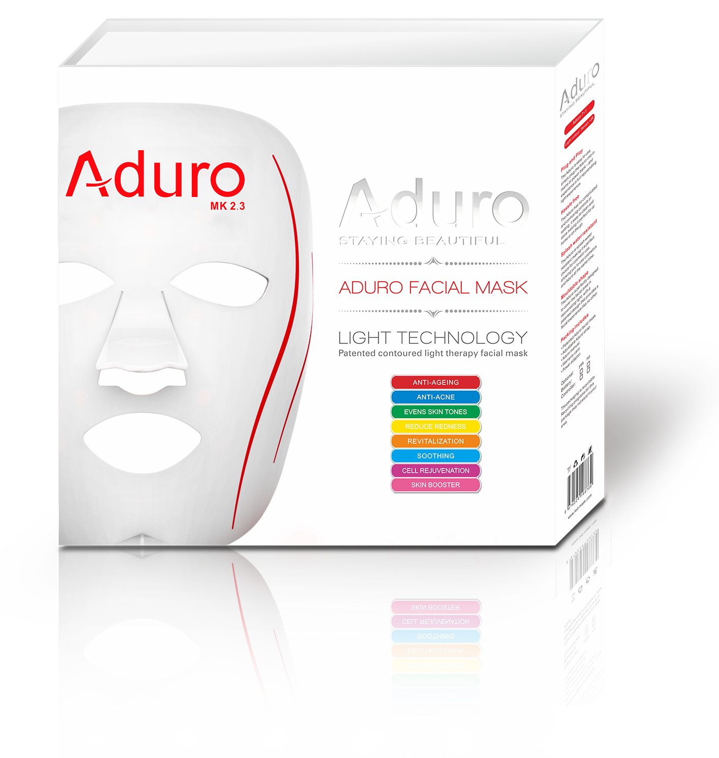 snap Modsatte metrisk Aduro 7+1 LED Face Mask — LumiRed